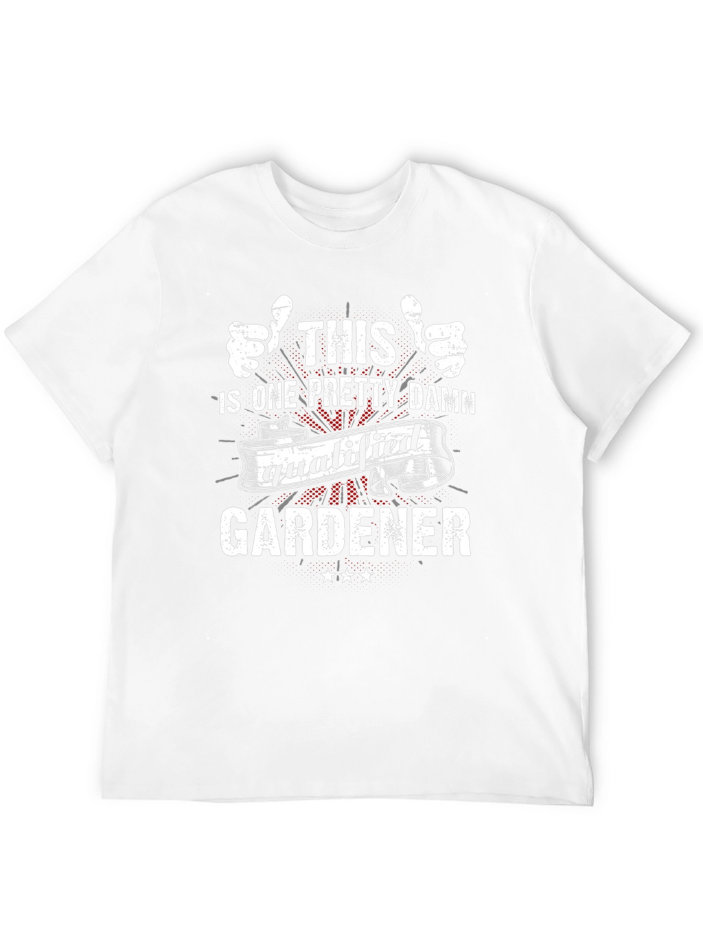 Qualified Gardener Graphic Tee - Black T-Shirt