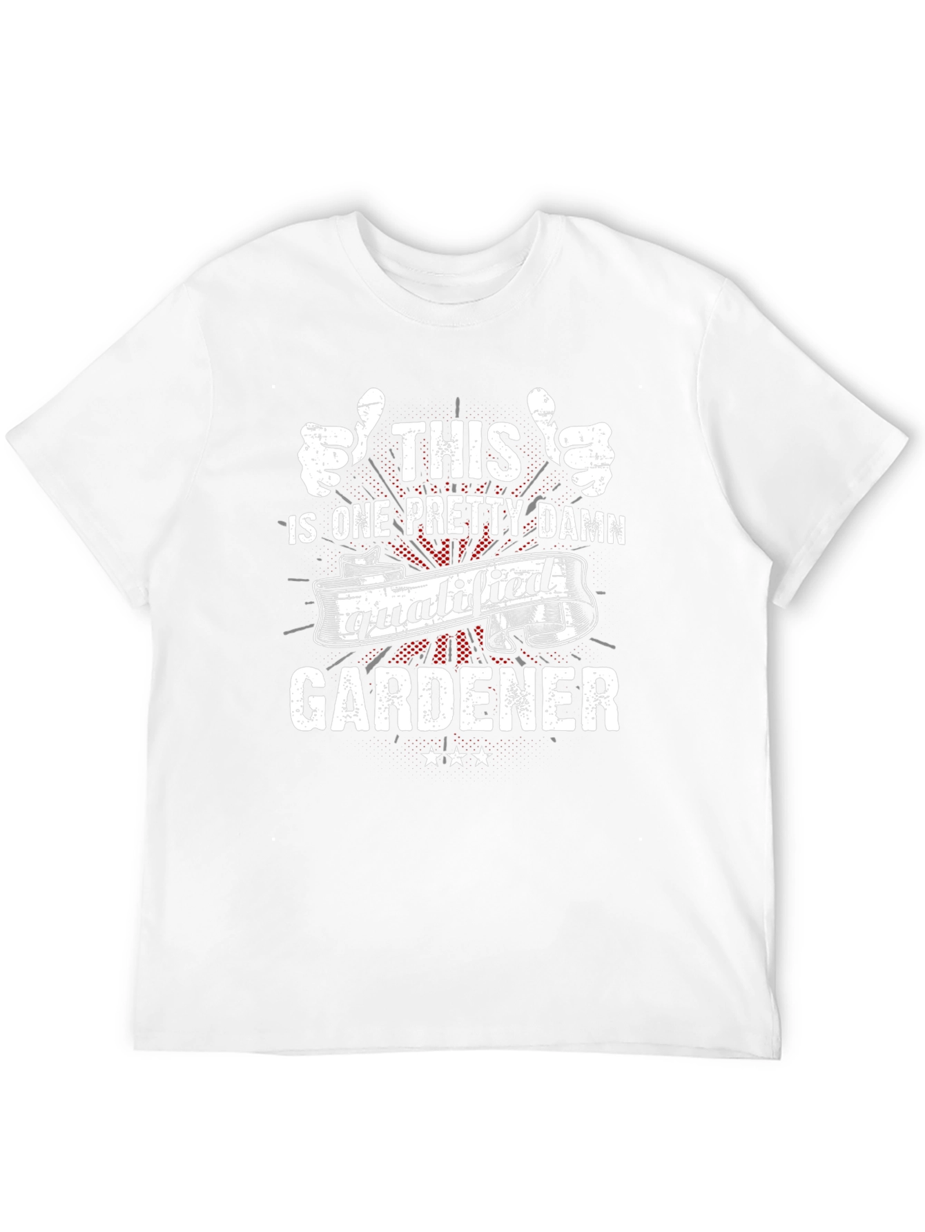 Qualified Gardener Graphic Tee - Black T-Shirt