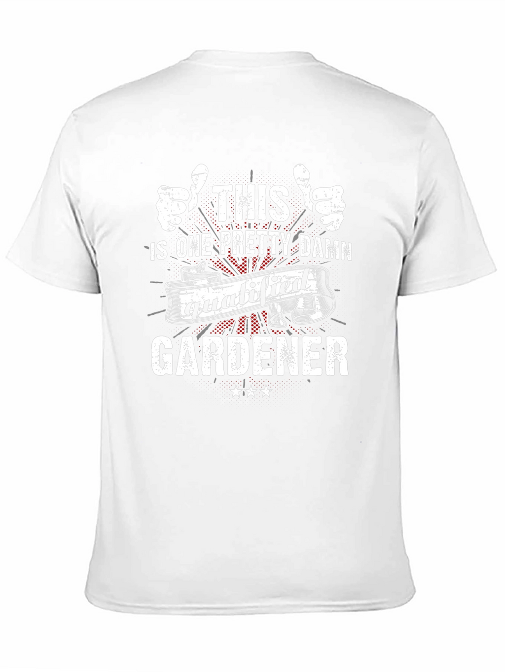 Qualified Gardener Graphic Tee - Black T-Shirt