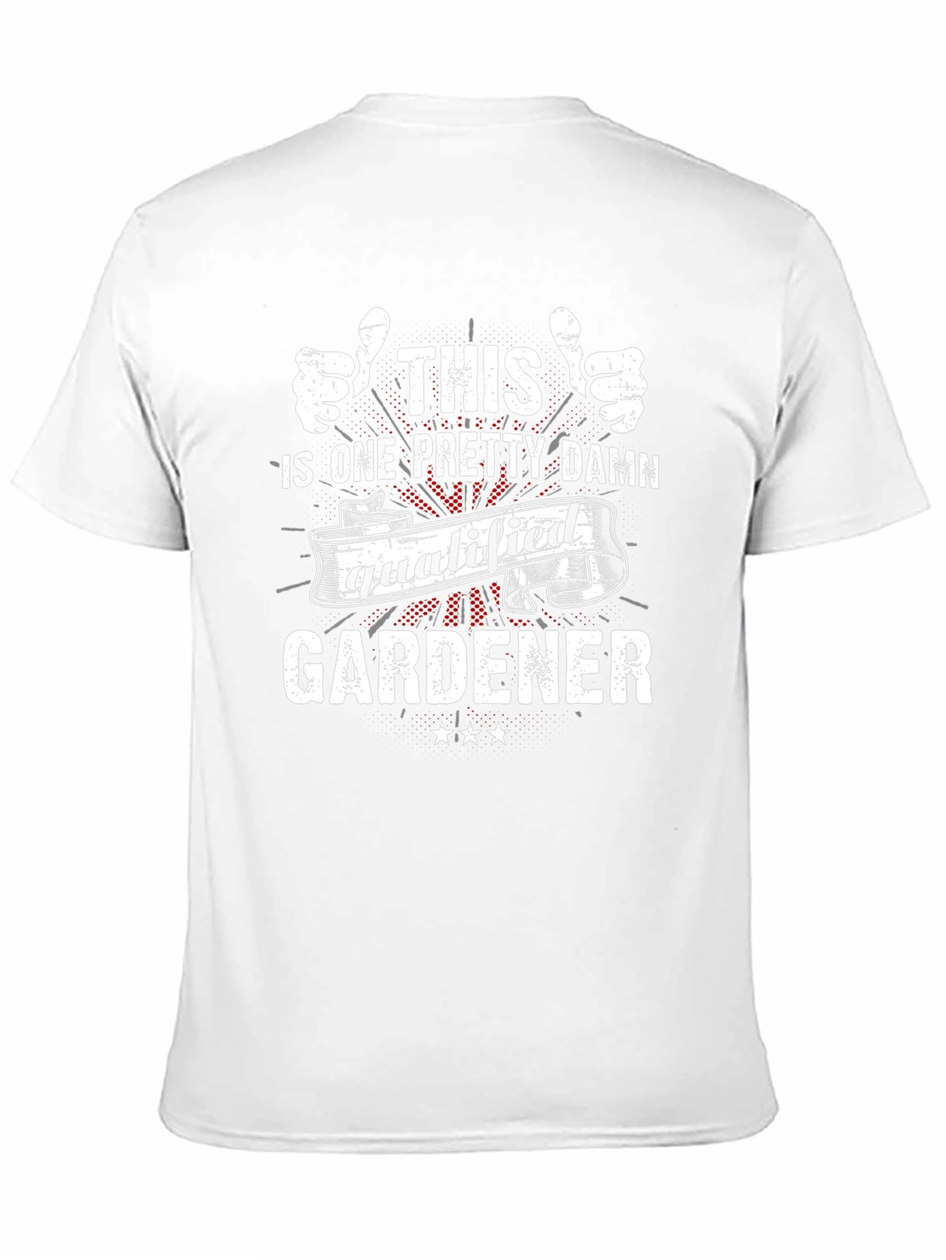 Qualified Gardener Graphic Tee - Black T-Shirt