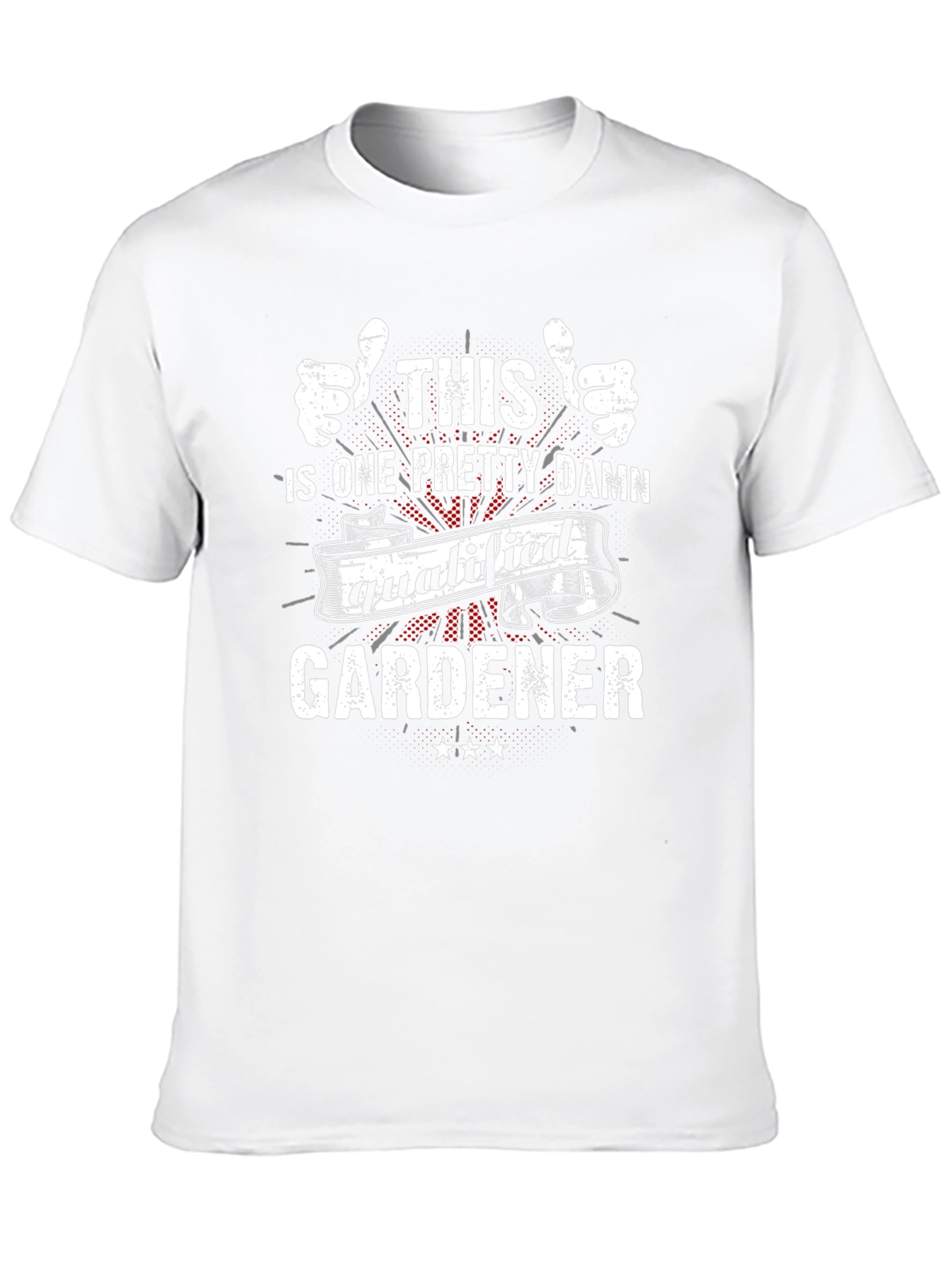 Qualified Gardener Graphic Tee - Black T-Shirt