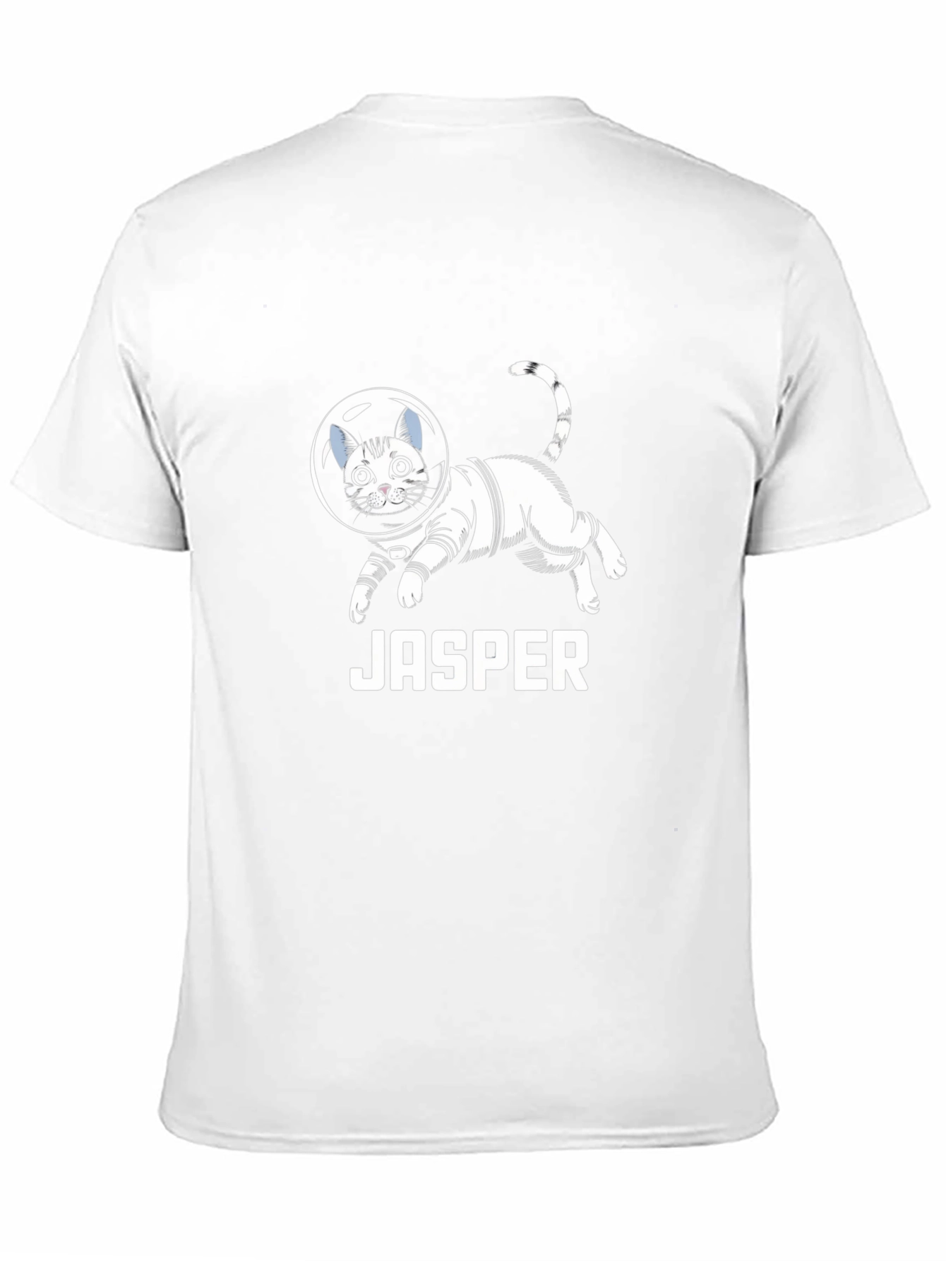 Astronaut Cat T-Shirt - Jasper Design