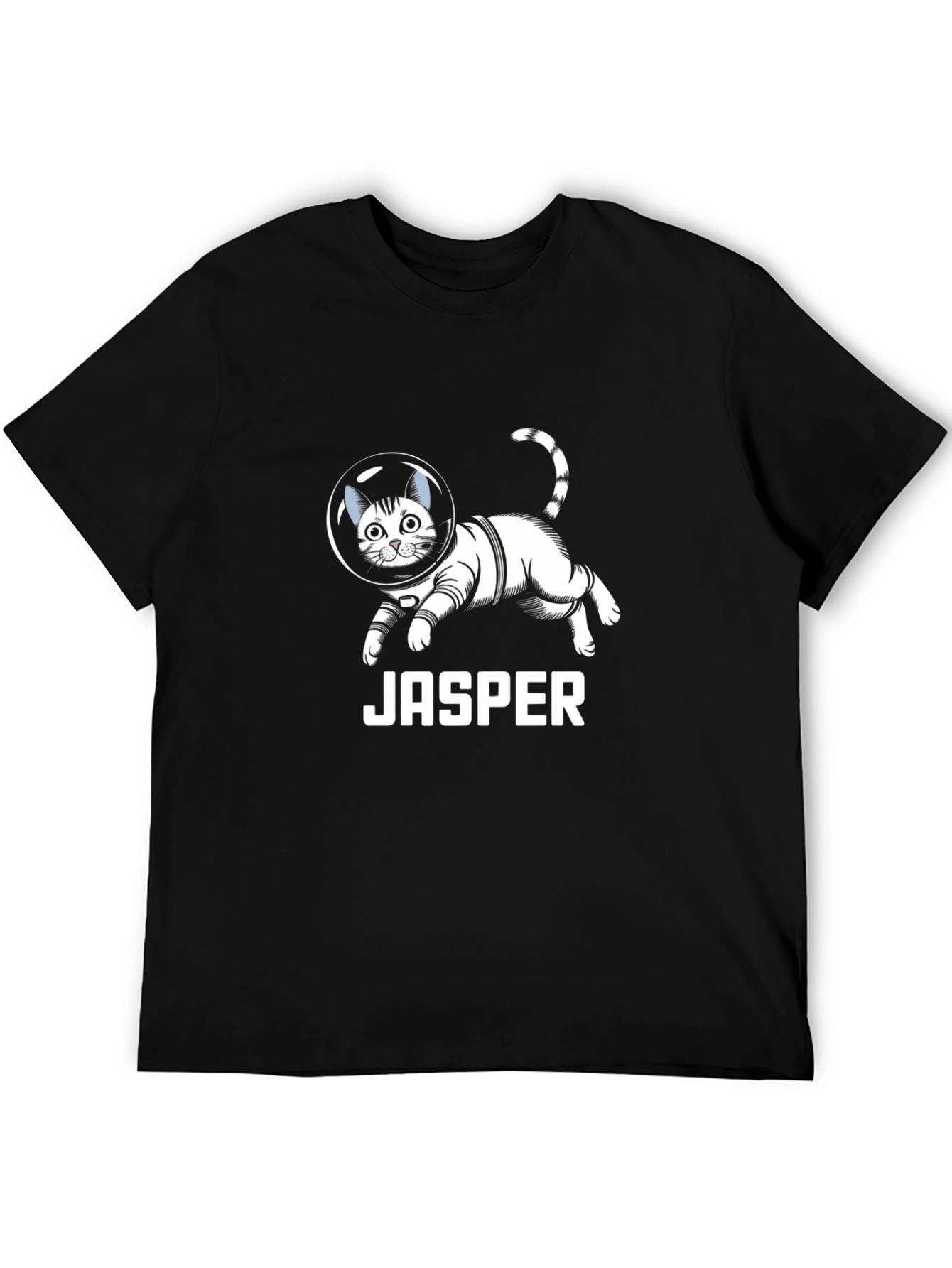 Astronaut Cat T-Shirt - Jasper Design