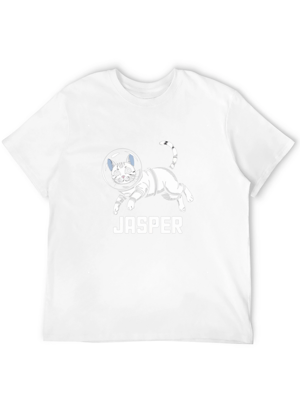Astronaut Cat T-Shirt - Jasper Design