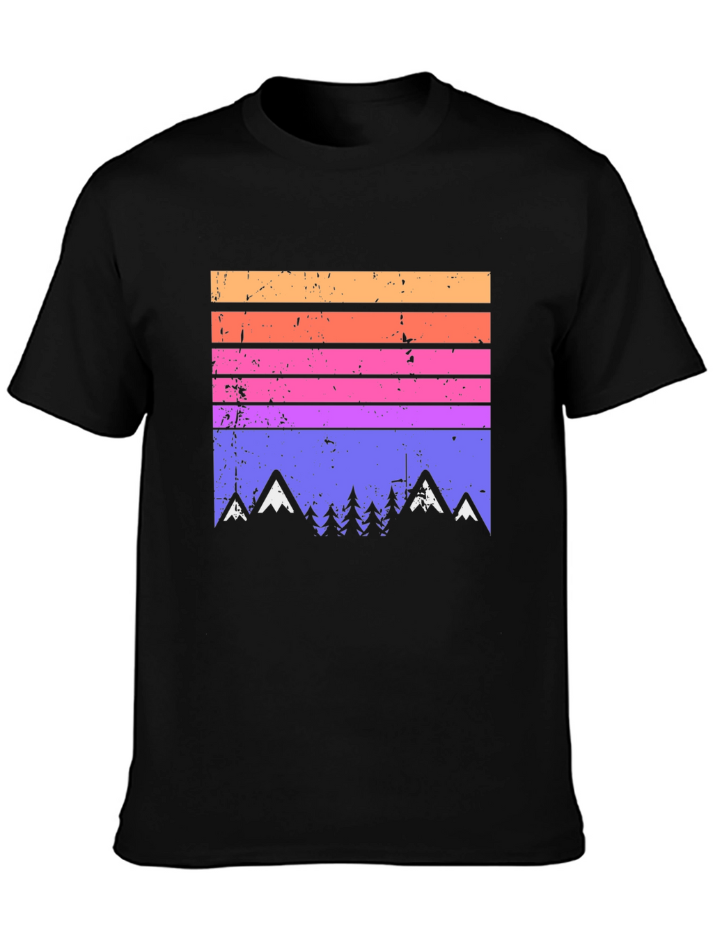Retro Mountain Range Graphic Tee
