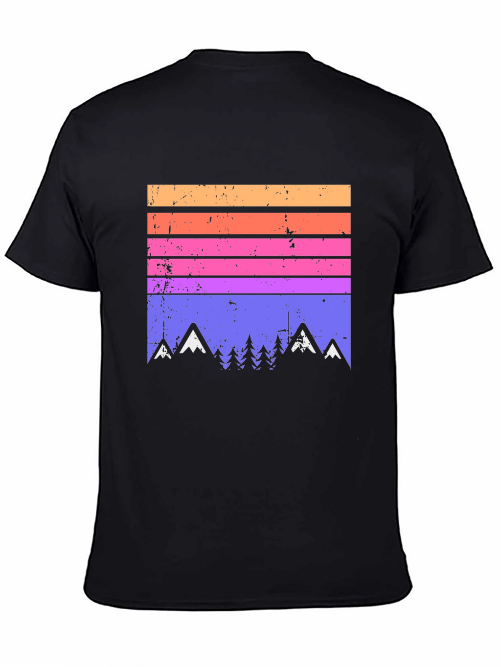 Retro Mountain Range Graphic Tee