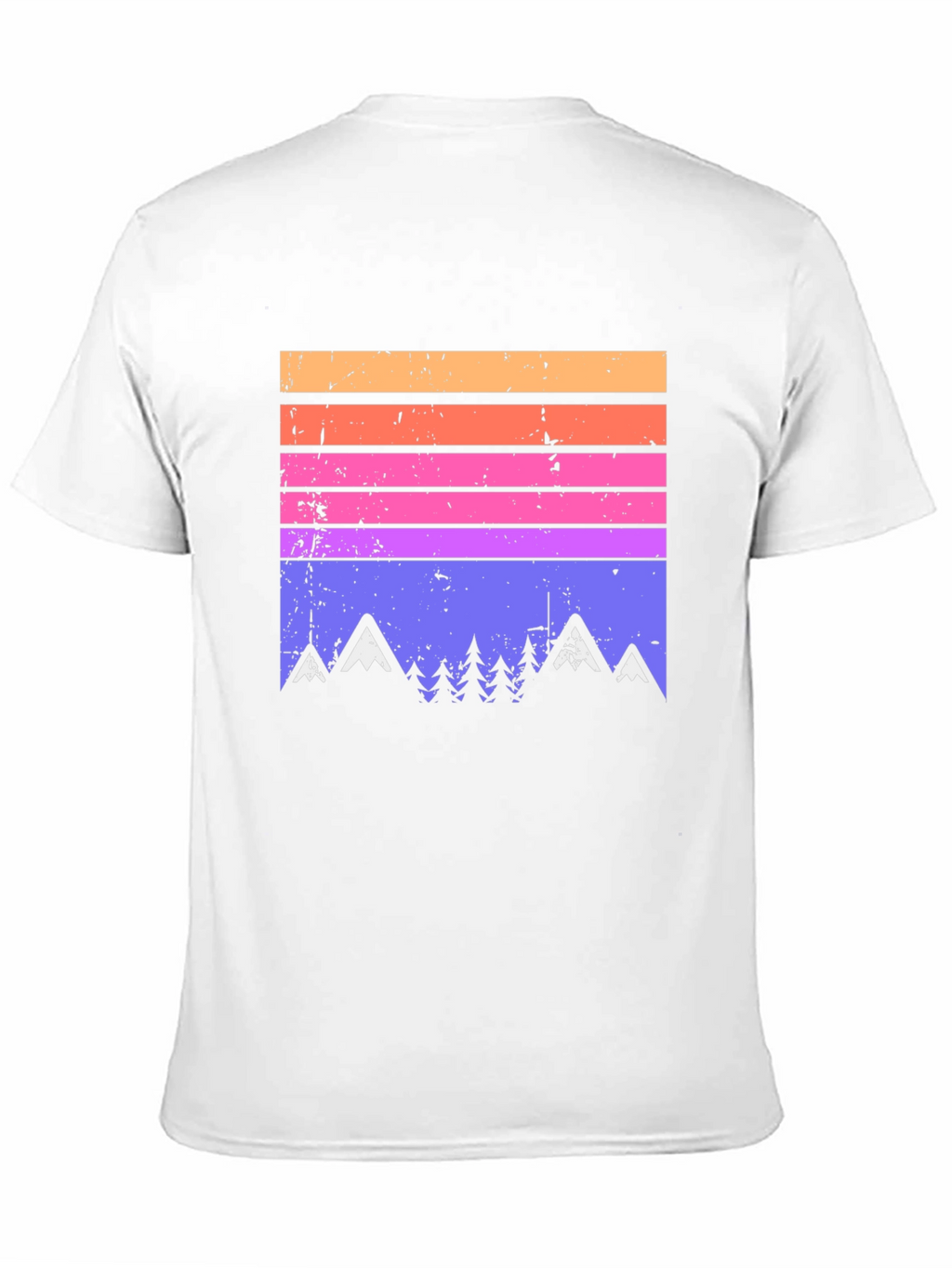 Retro Mountain Range Graphic Tee