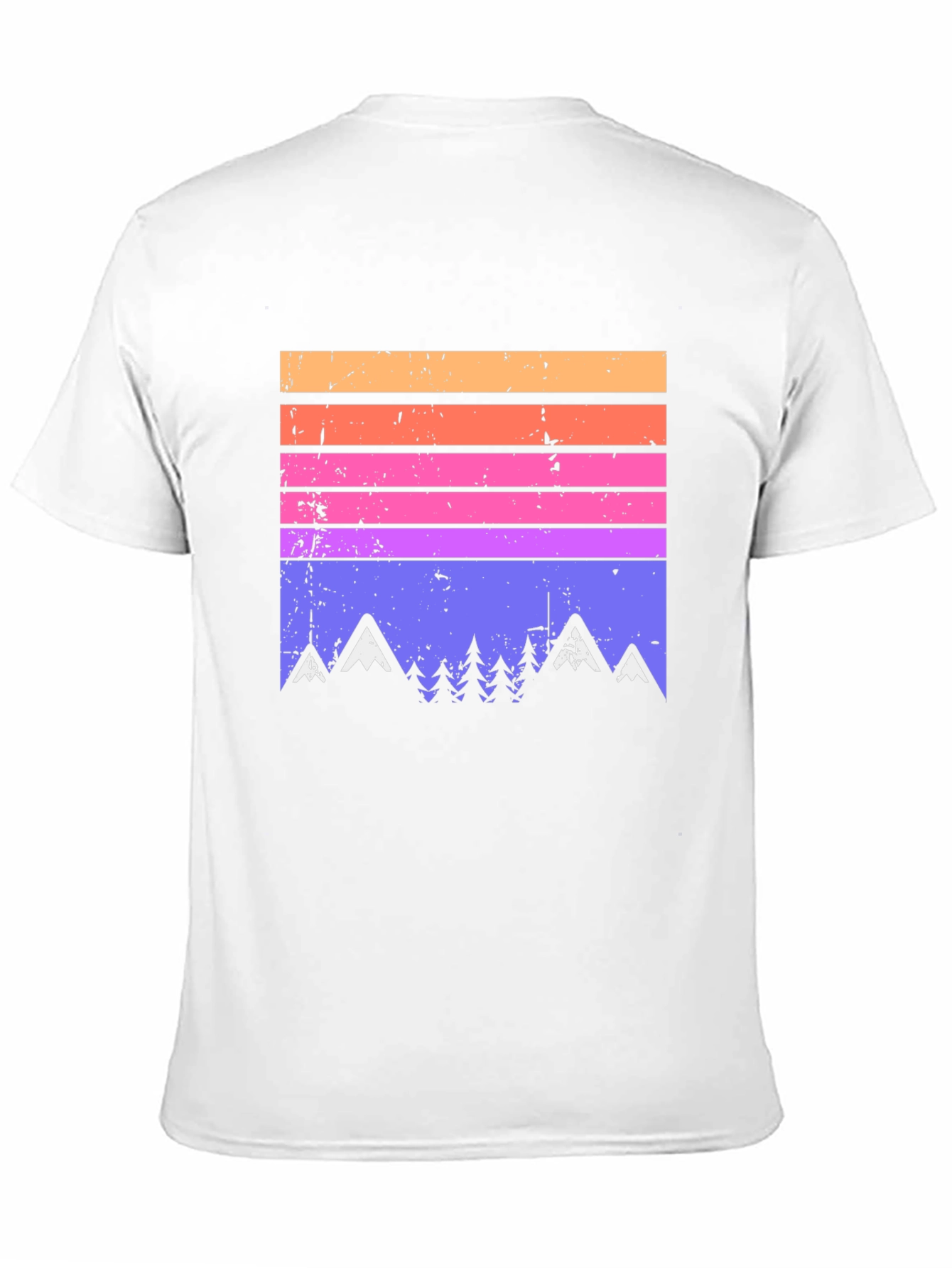 Retro Mountain Range Graphic Tee