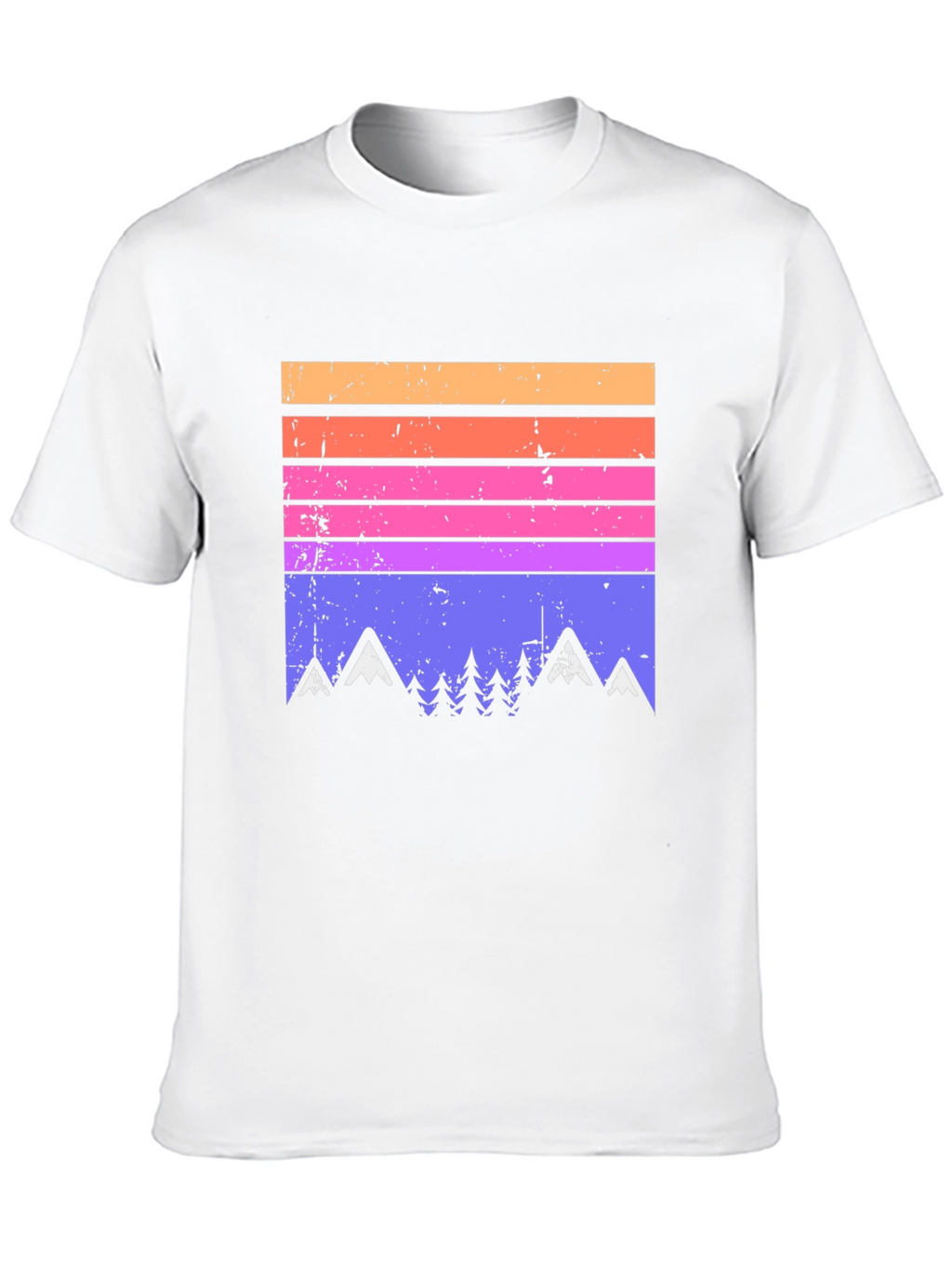 Retro Mountain Range Graphic Tee
