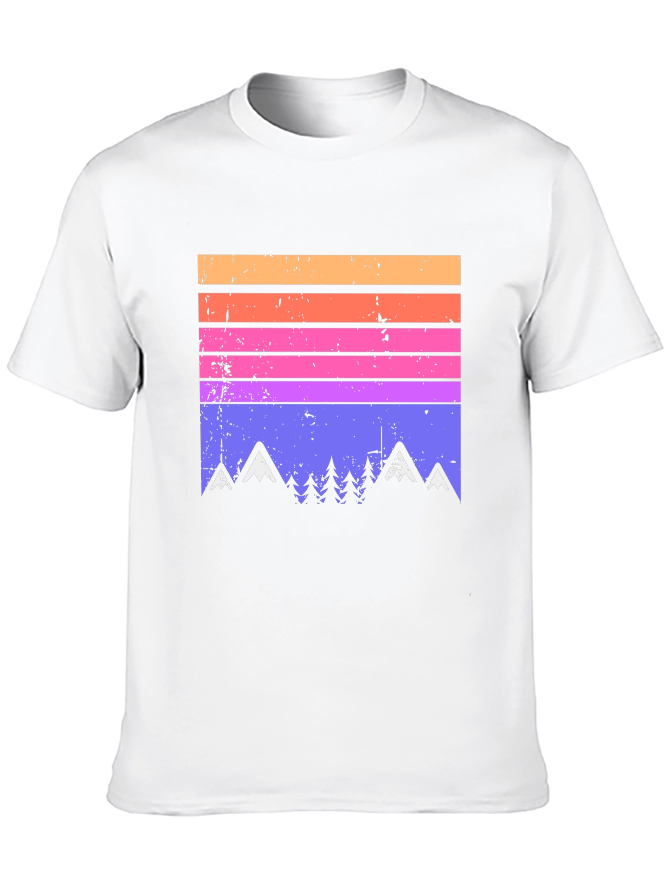 Retro Mountain Range Graphic Tee