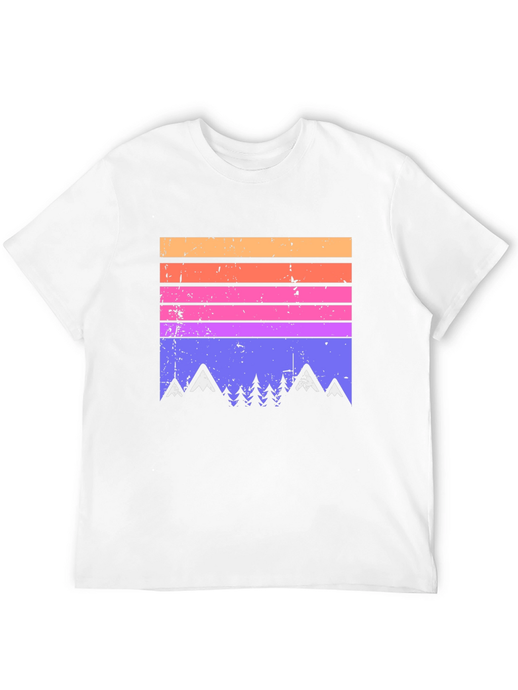 Retro Mountain Range Graphic Tee