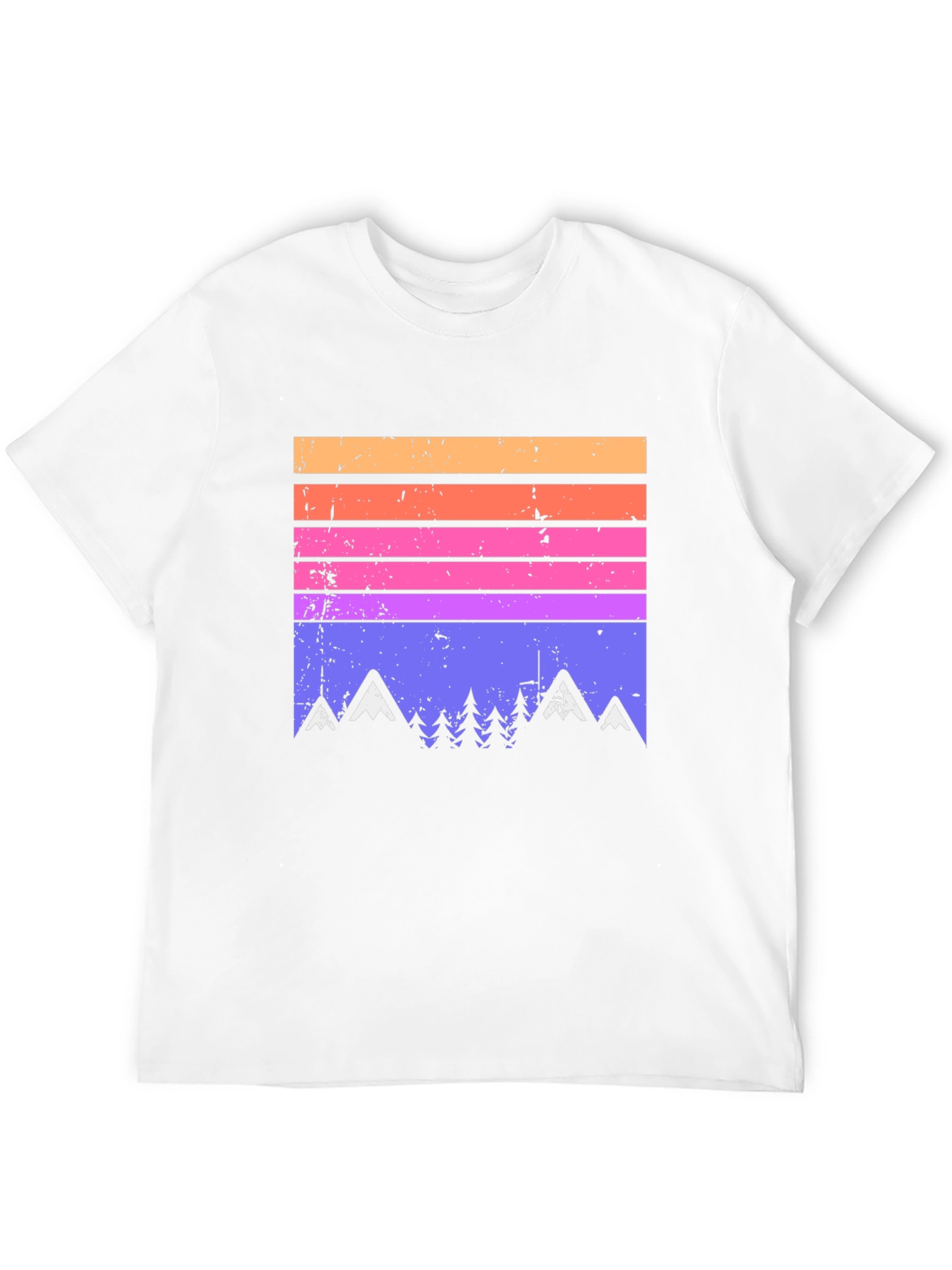 Retro Mountain Range Graphic Tee