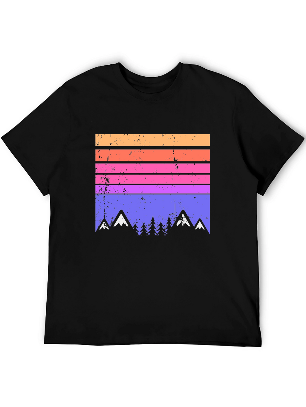 Retro Mountain Range Graphic Tee