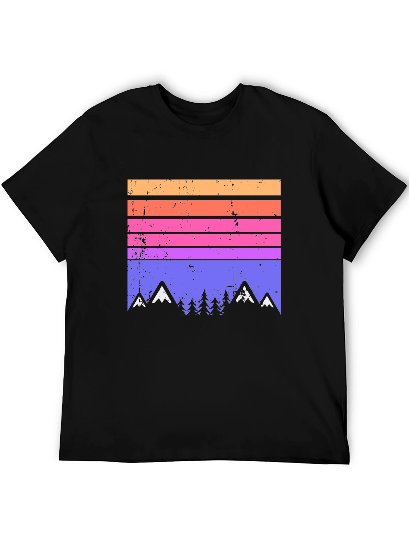 Retro Mountain Range Graphic Tee
