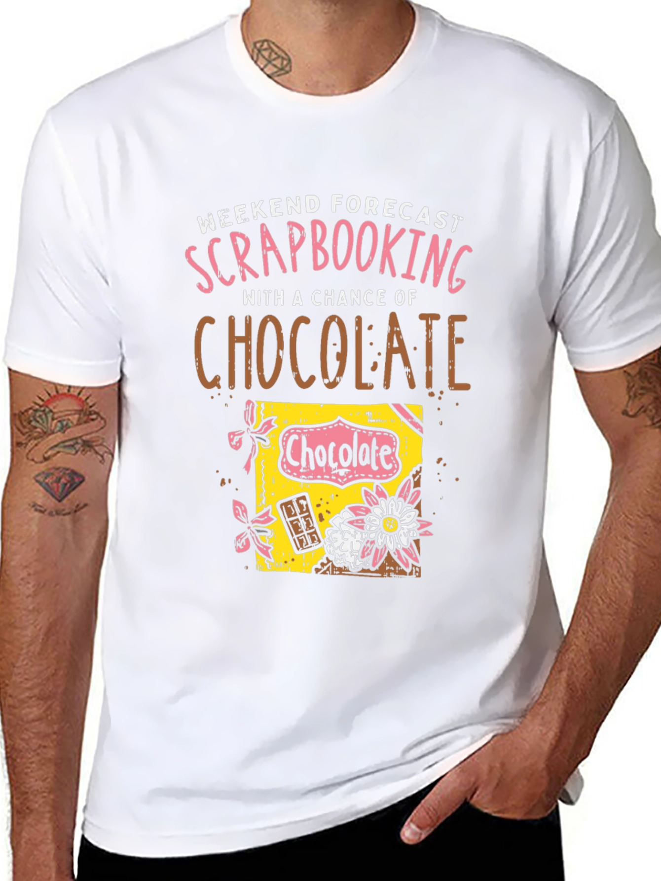 Scrapbooking & Chocolate T-Shirt