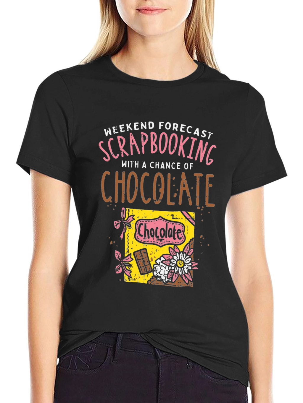 Scrapbooking & Chocolate T-Shirt