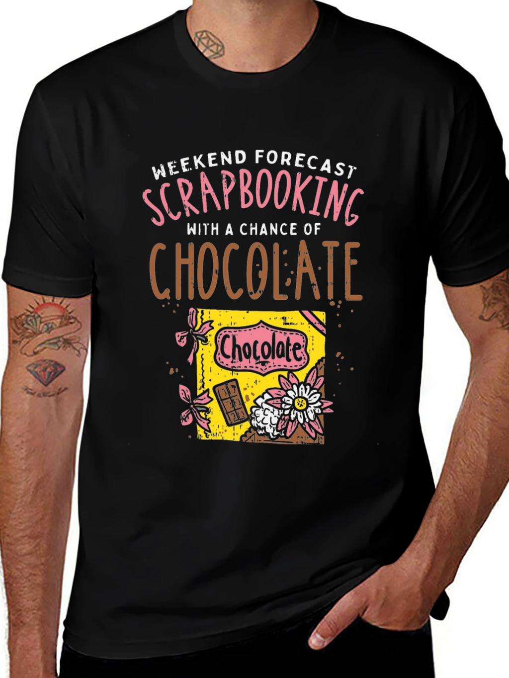 Scrapbooking & Chocolate T-Shirt