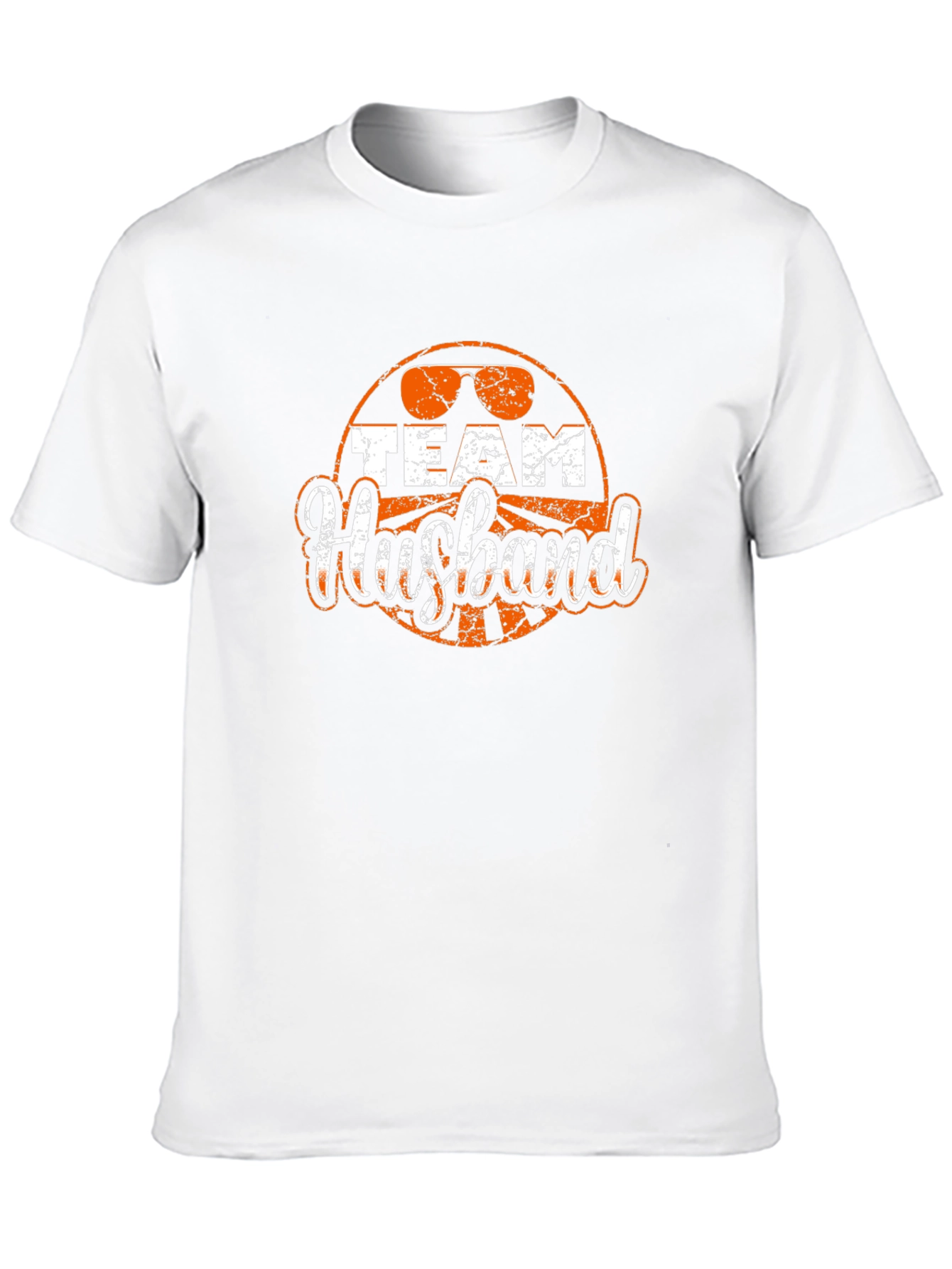Team Husband Graphic T-Shirt Funny Wedding Tee