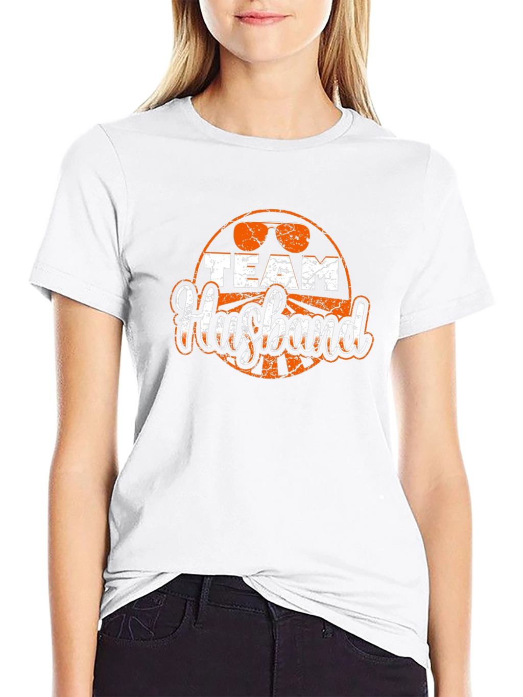 Team Husband Graphic T-Shirt Funny Wedding Tee