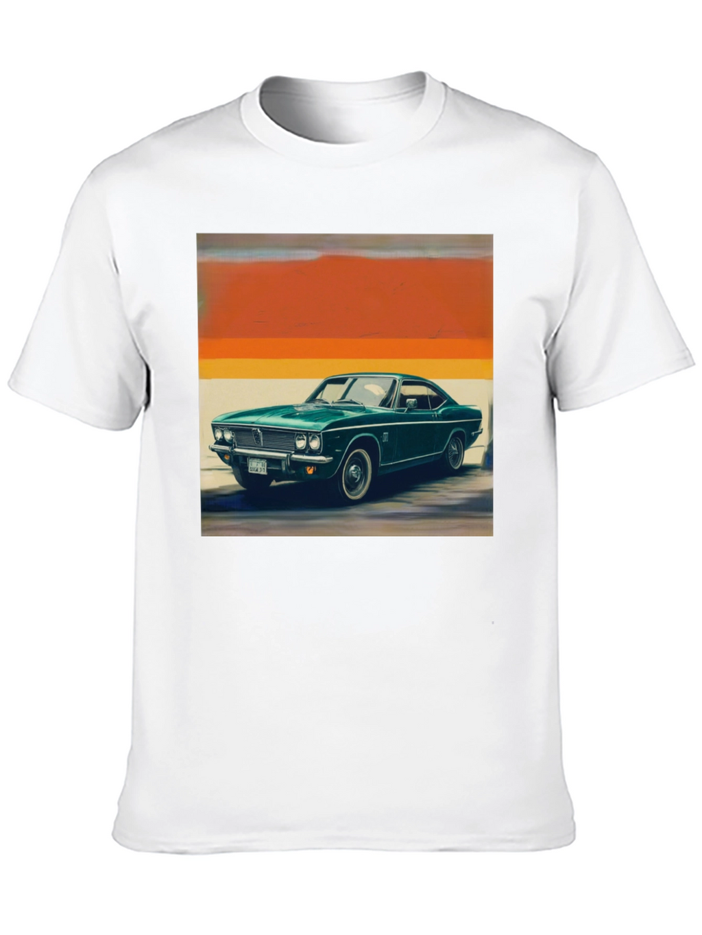Classic Car Graphic Tee - Retro Style