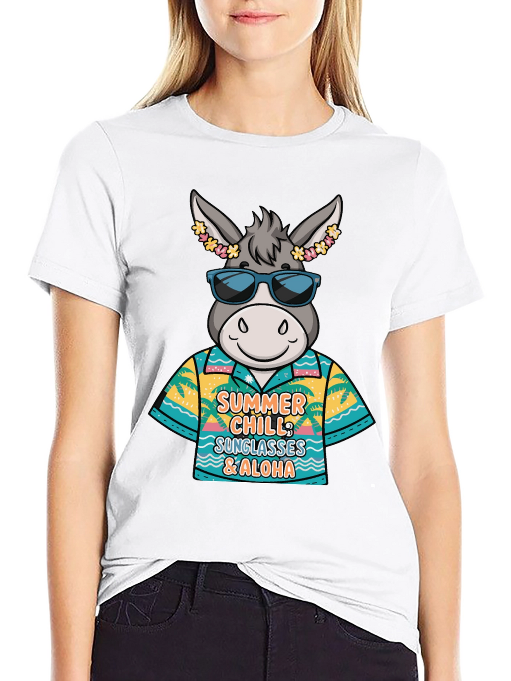 Summer Chill Donkey T-Shirt