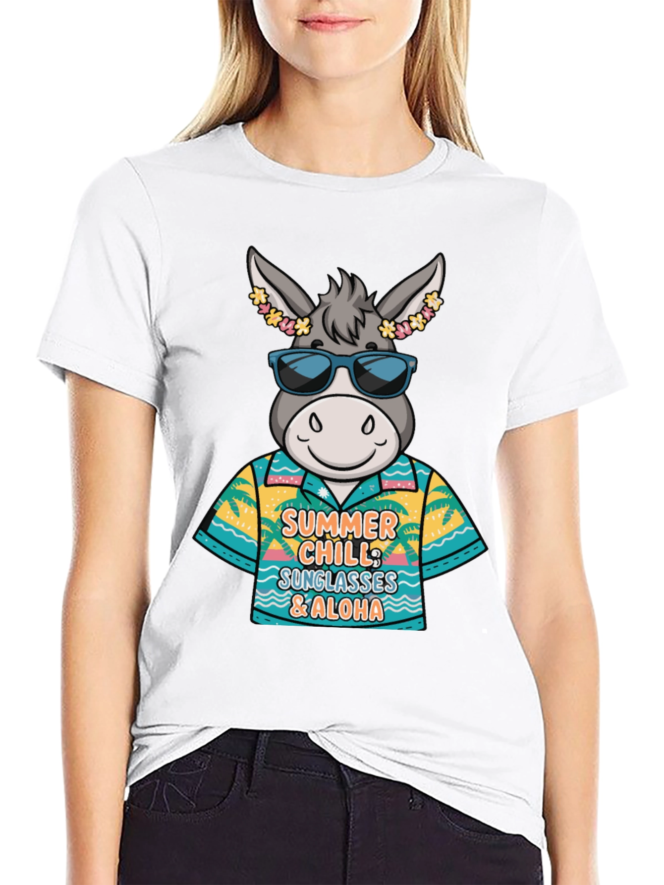 Summer Chill Donkey T-Shirt