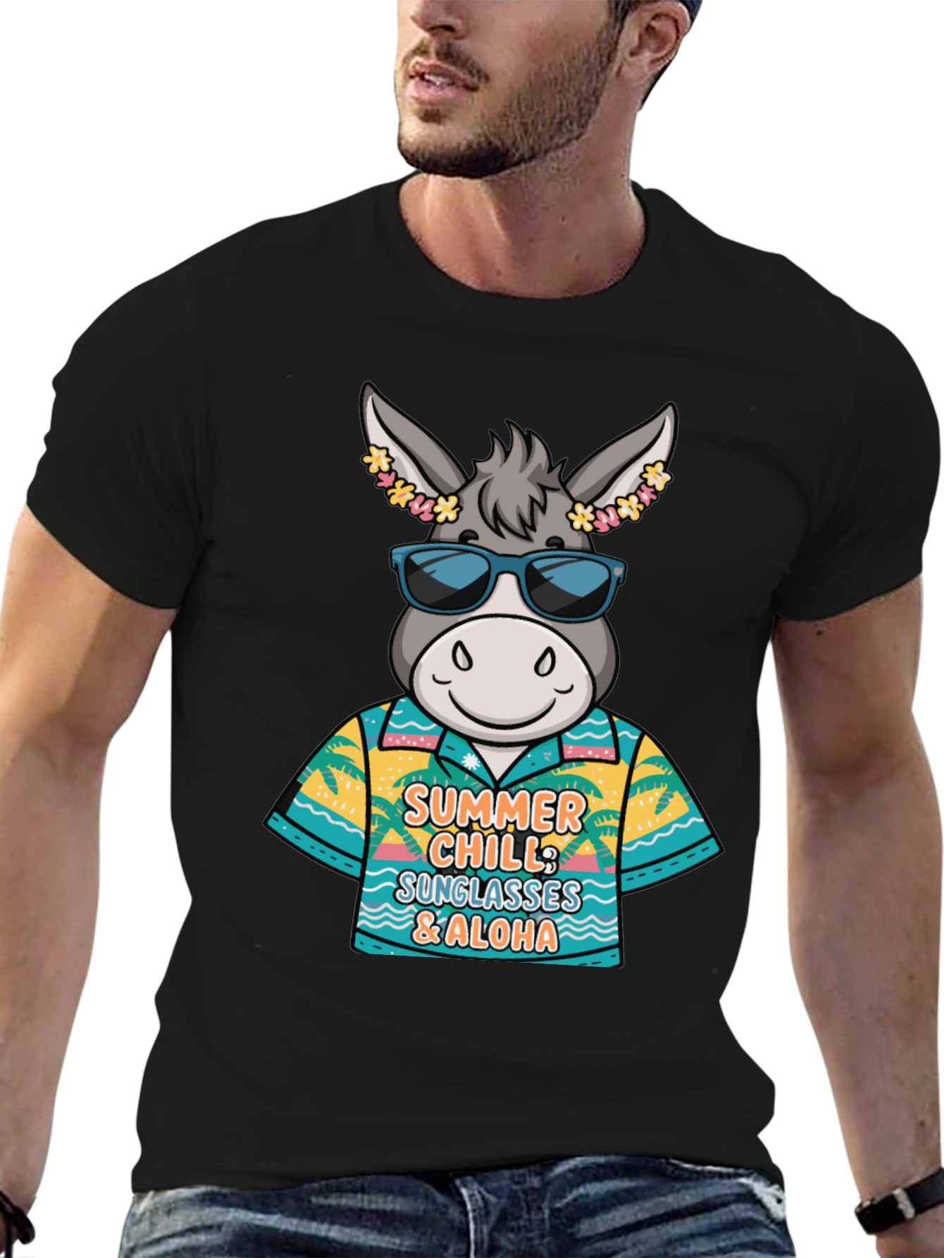 Summer Chill Donkey T-Shirt