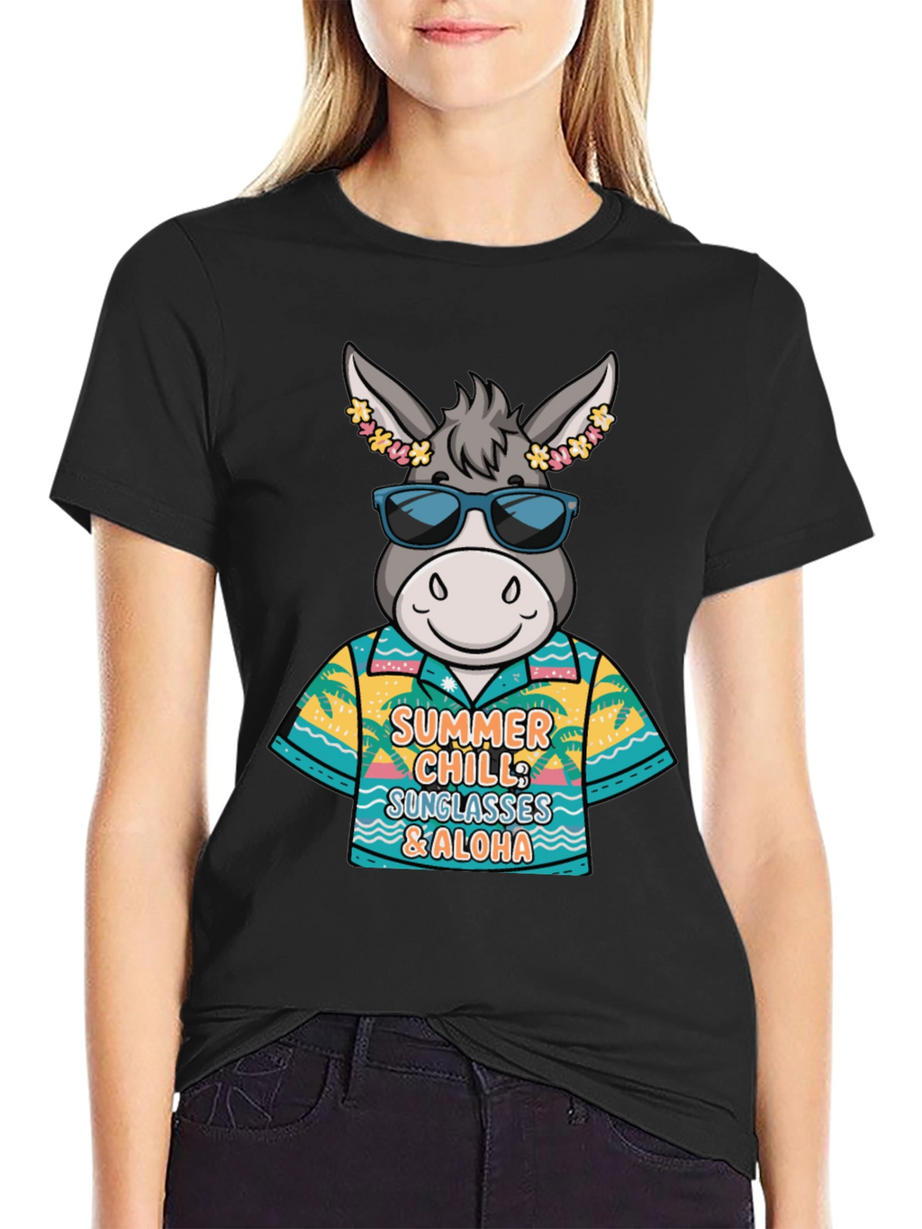 Summer Chill Donkey T-Shirt