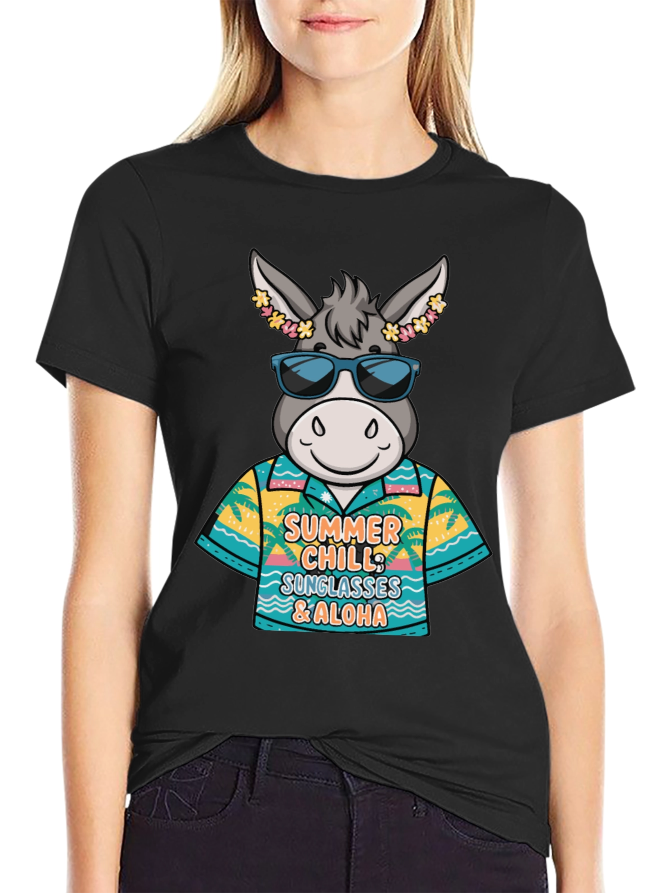 Summer Chill Donkey T-Shirt