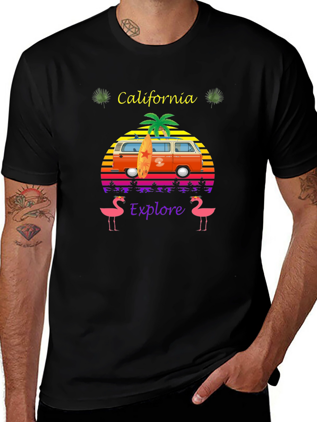 California Explore Graphic Tee