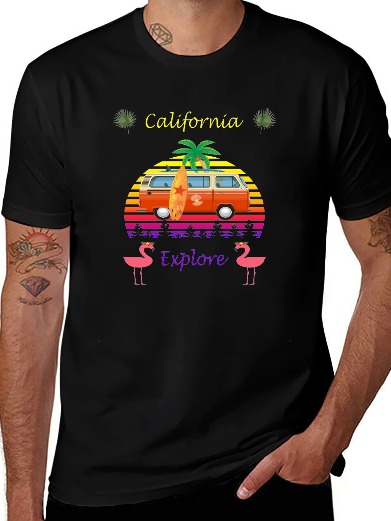 California Explore Graphic Tee
