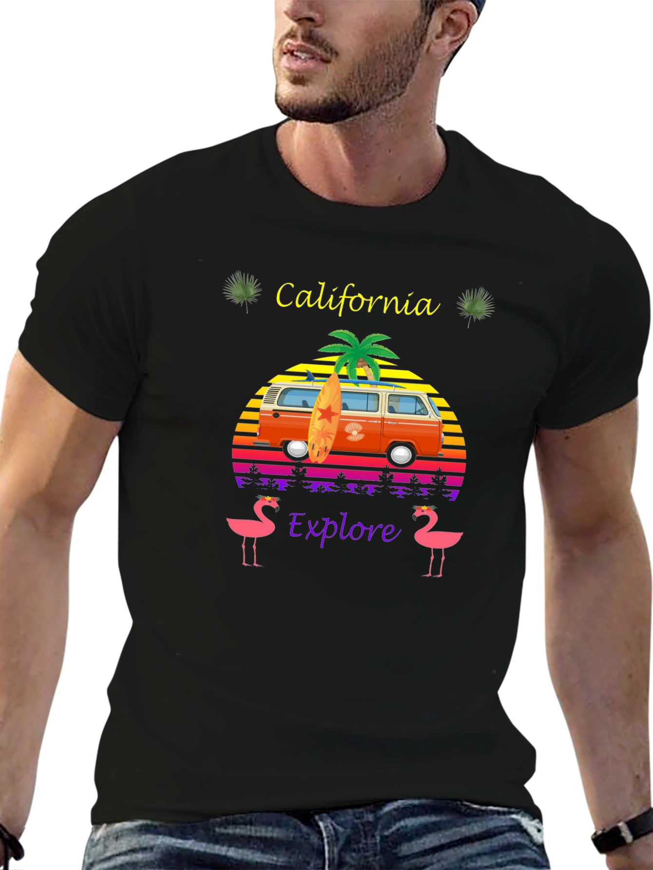 California Explore Graphic Tee