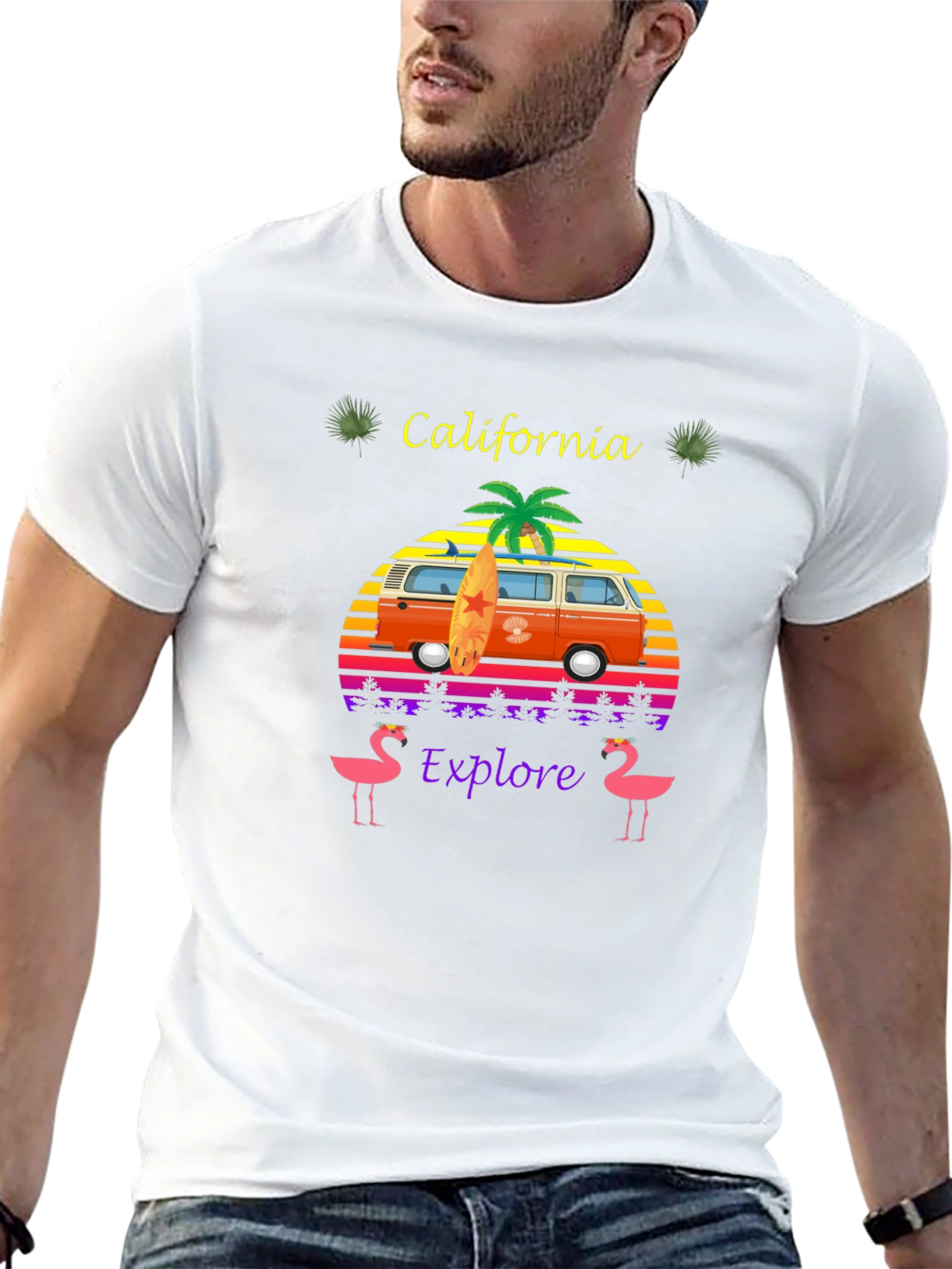 California Explore Graphic Tee