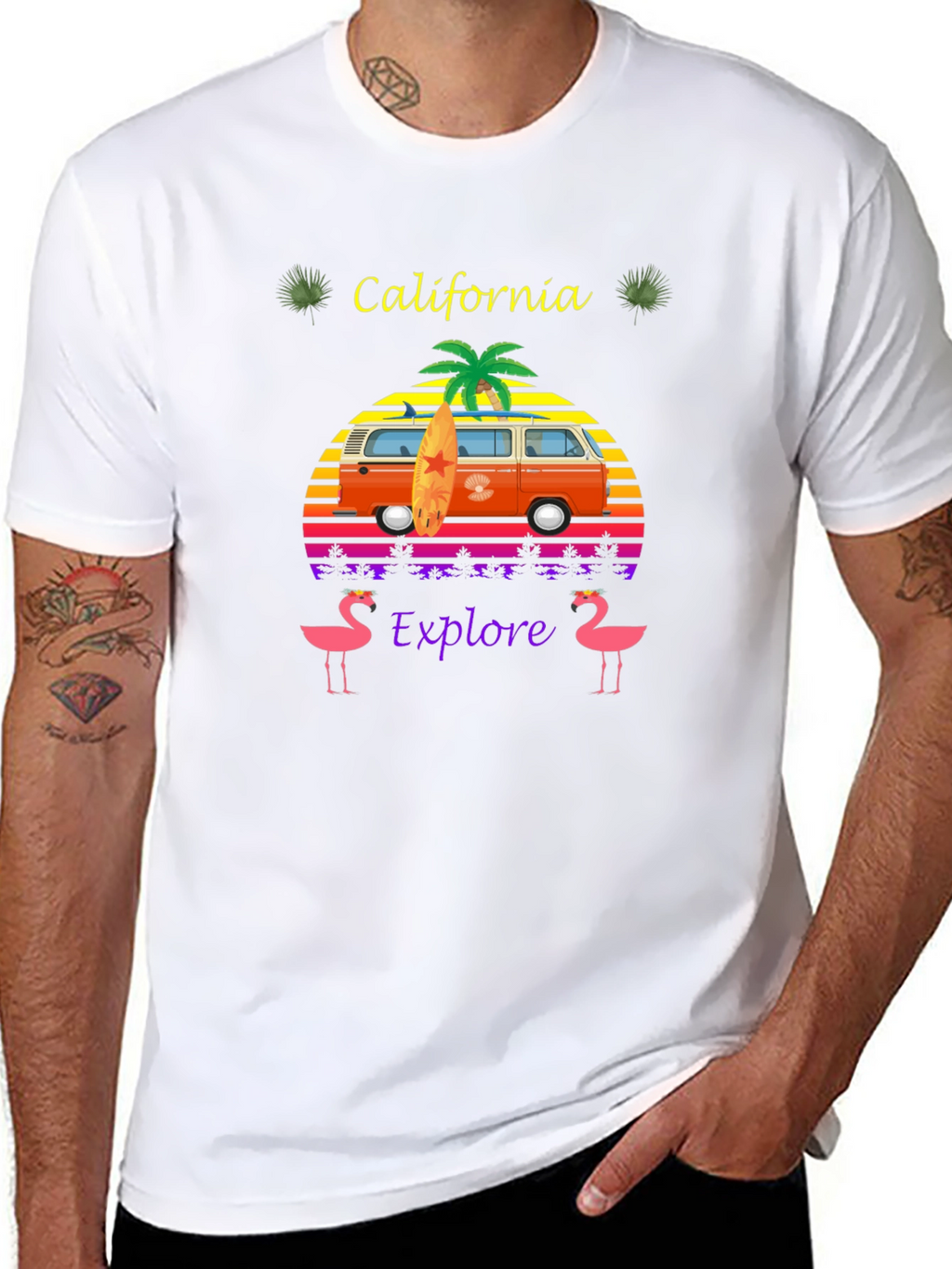 California Explore Graphic Tee