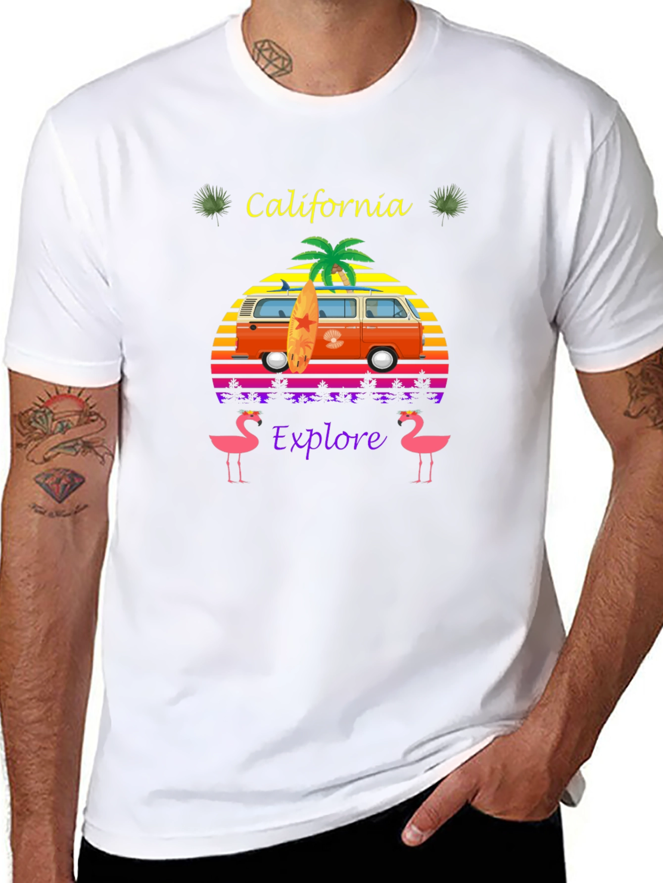 California Explore Graphic Tee