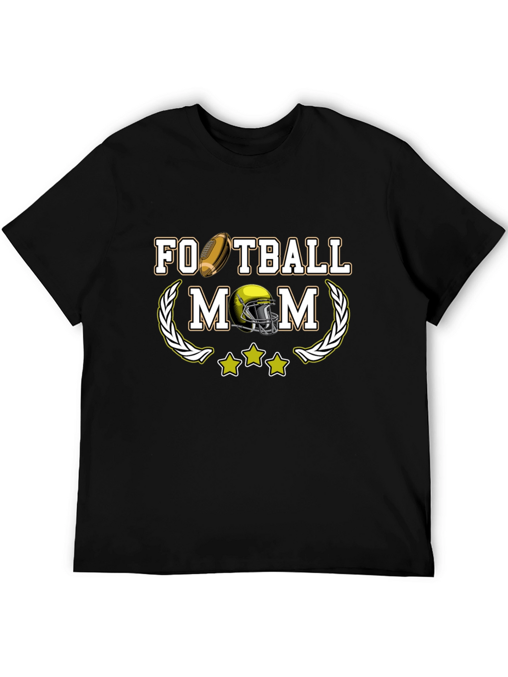 Football Mom Graphic T-Shirt