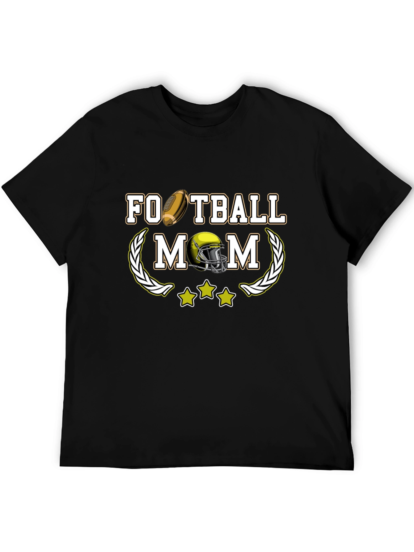 Football Mom Graphic T-Shirt