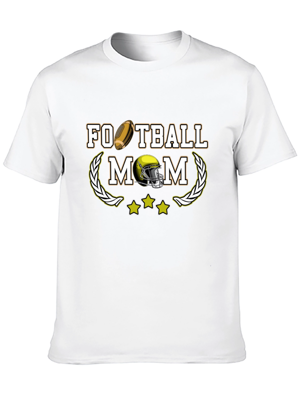 Football Mom Graphic T-Shirt