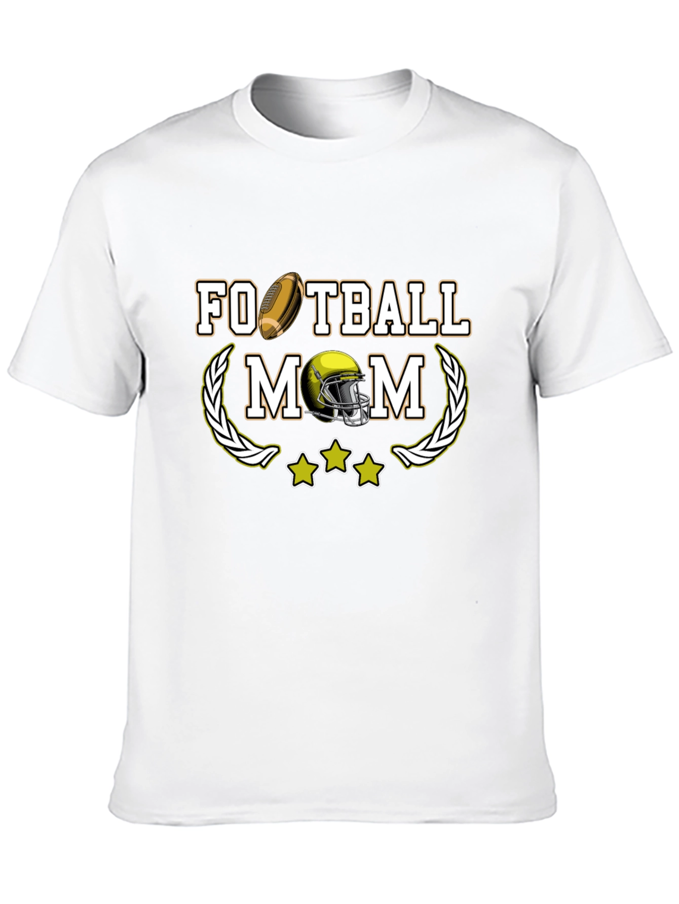 Football Mom Graphic T-Shirt