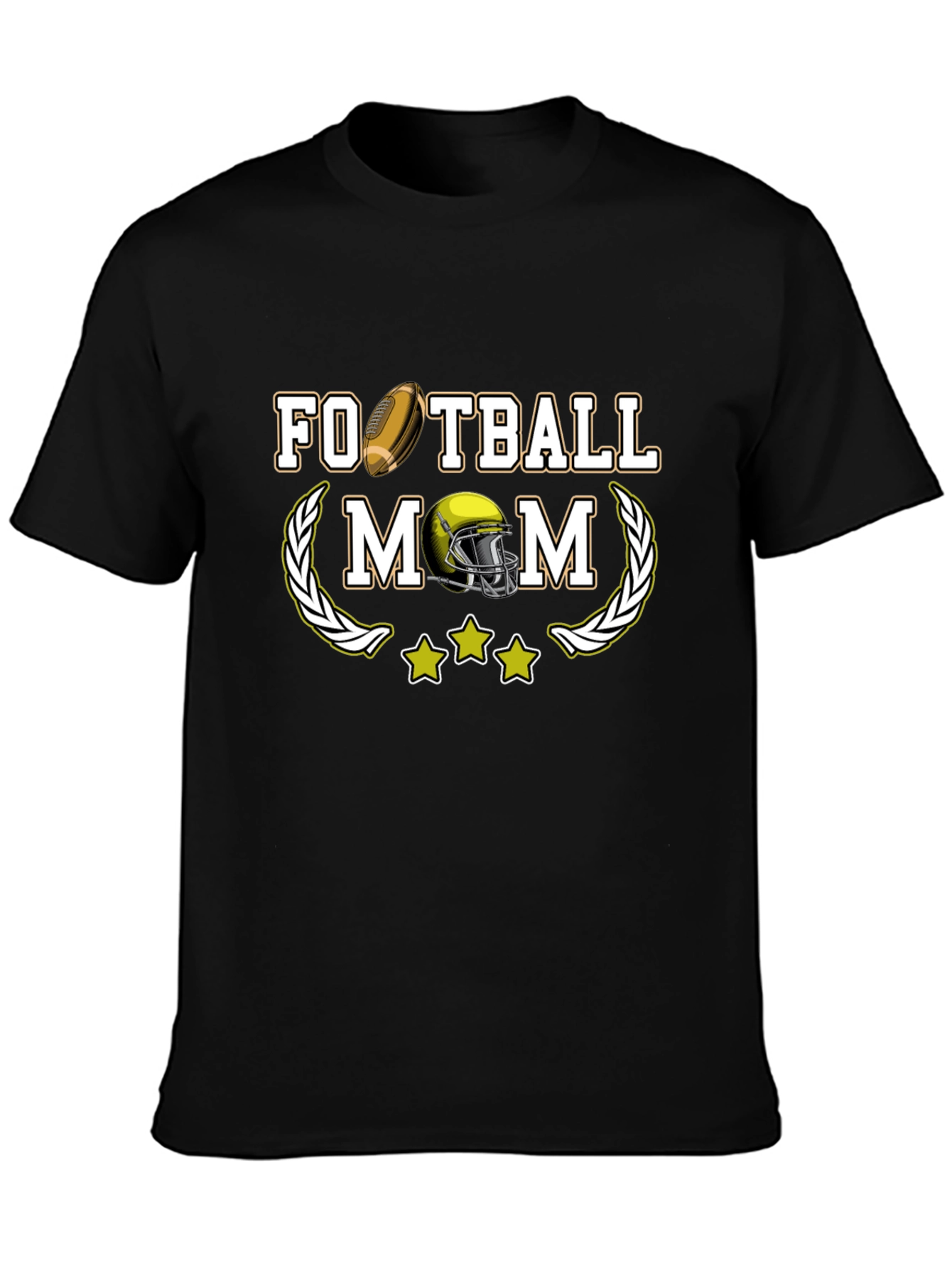 Football Mom Graphic T-Shirt
