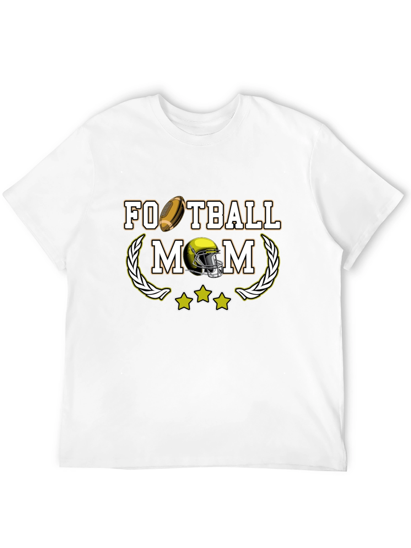 Football Mom Graphic T-Shirt