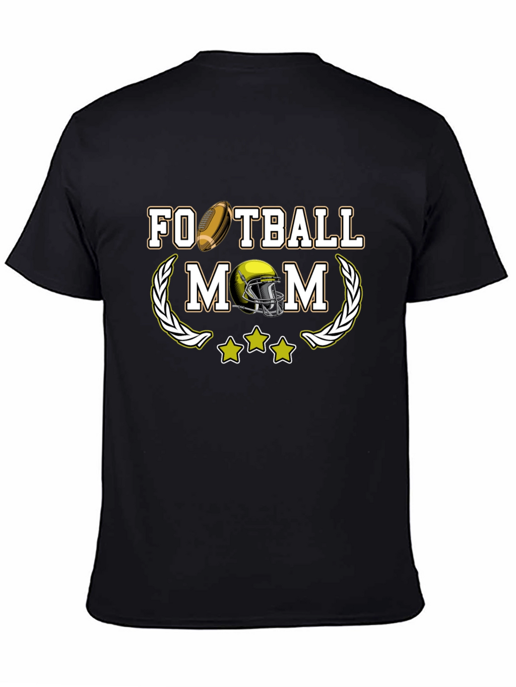 Football Mom Graphic T-Shirt