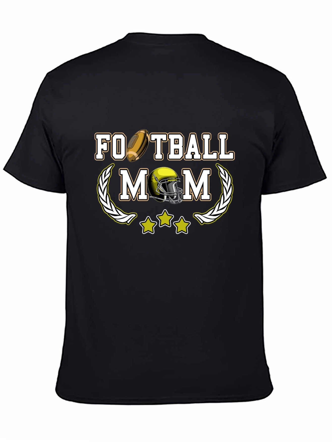 Football Mom Graphic T-Shirt