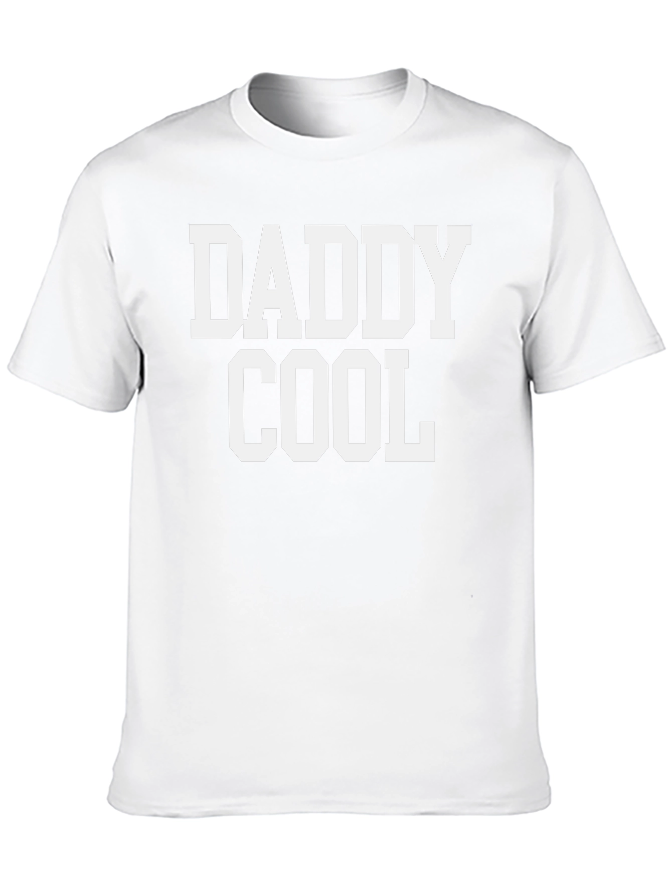 Daddy Cool Graphic Tee - Black Cotton T-Shirt