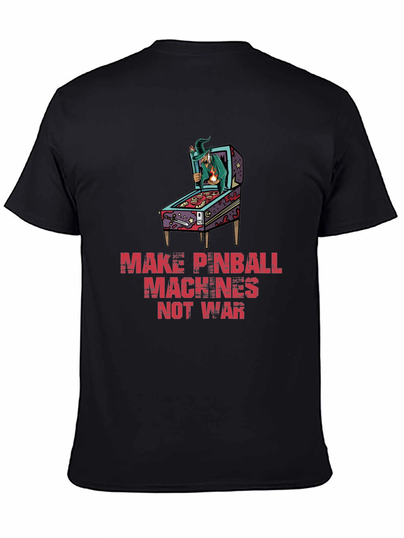 Make Pinball Machines Not War Graphic Tee