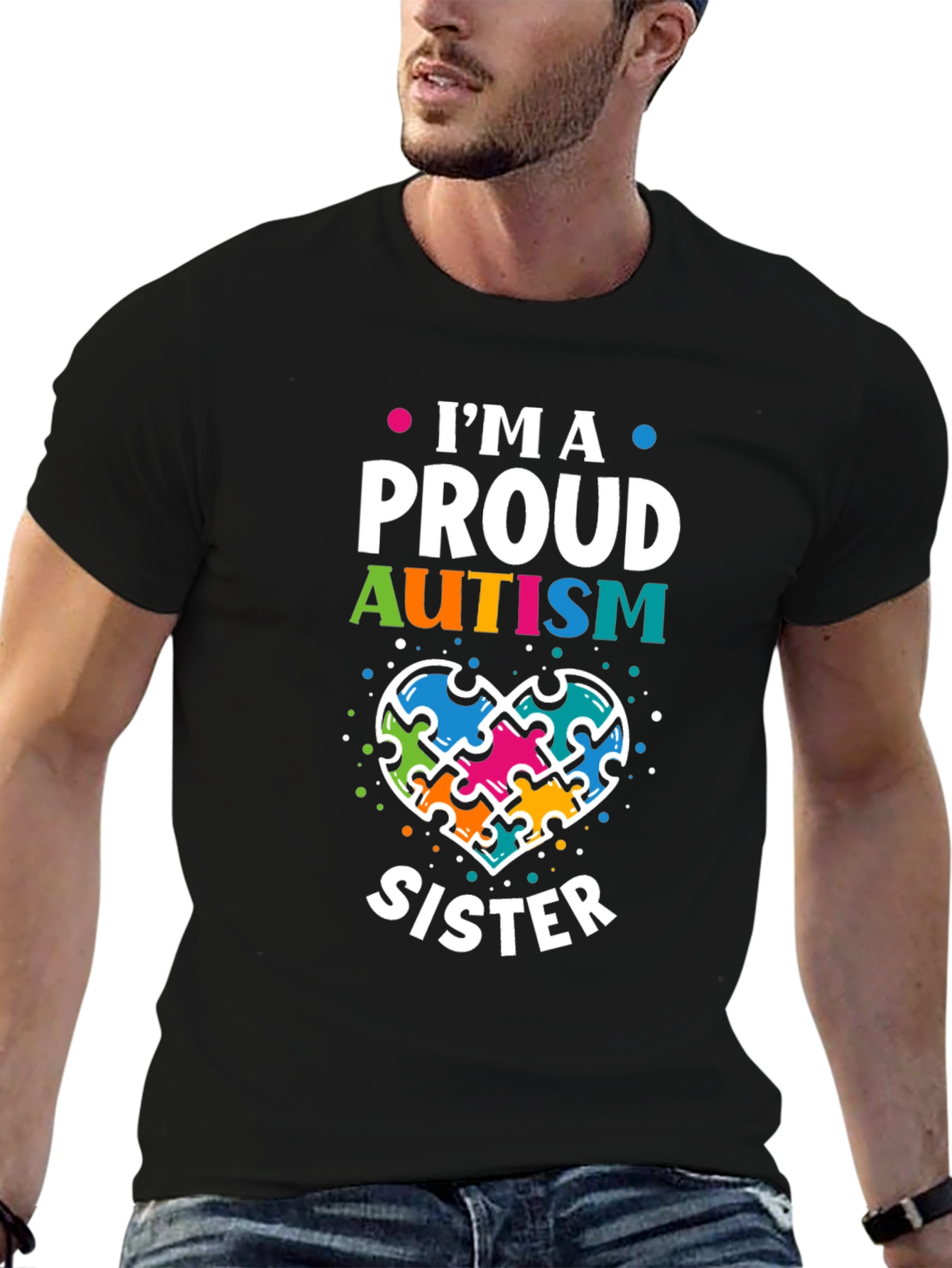 Proud Autism Sister T-Shirt