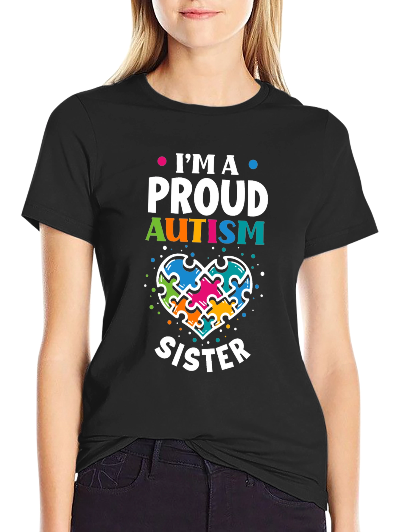 Proud Autism Sister T-Shirt