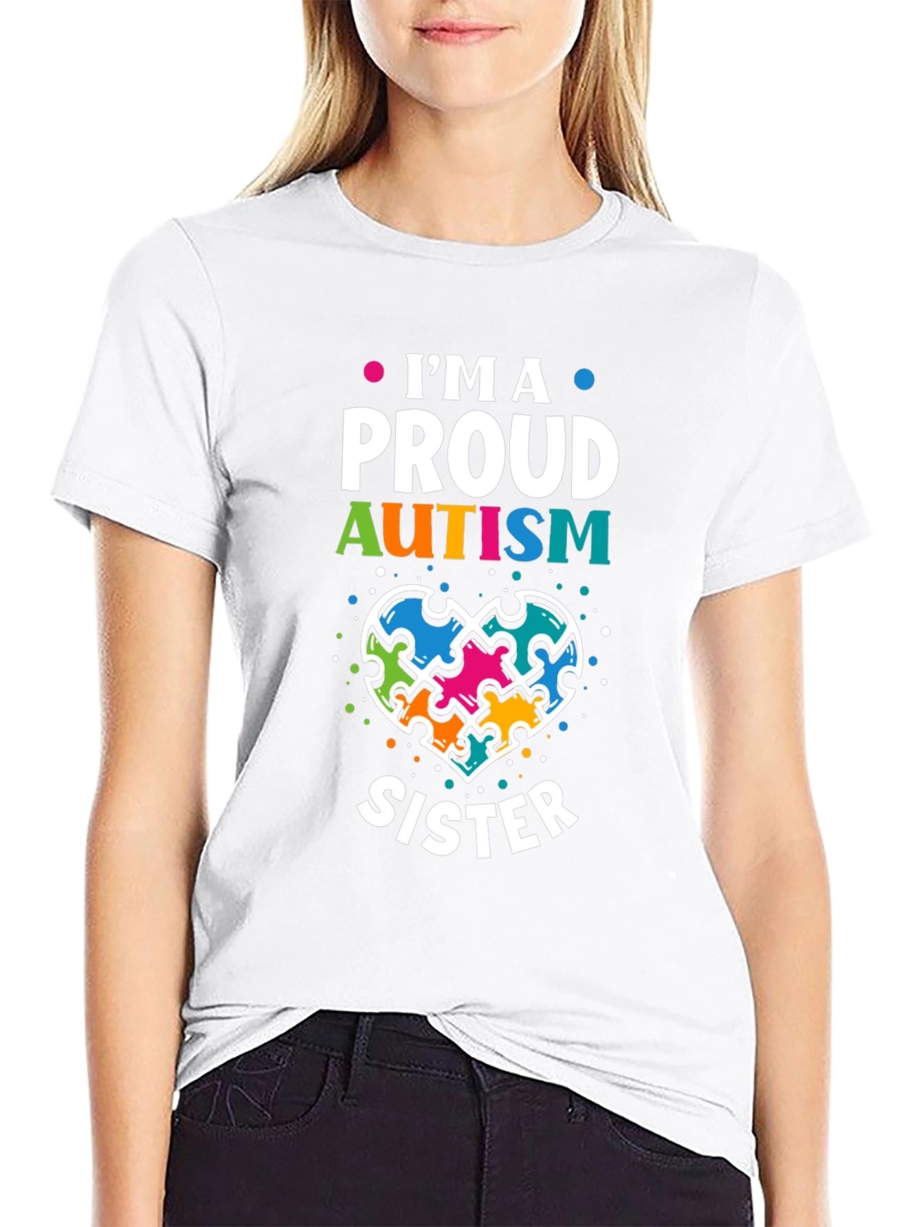 Proud Autism Sister T-Shirt