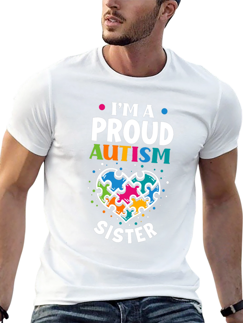 Proud Autism Sister T-Shirt