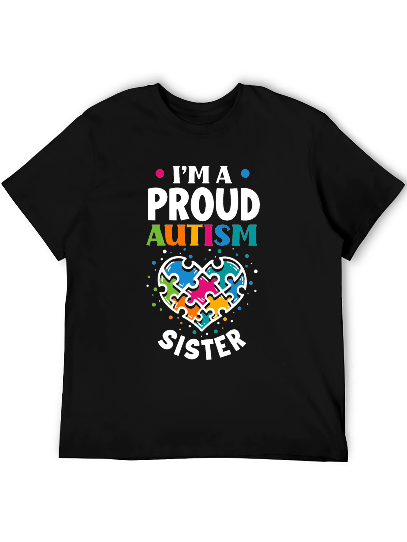 Proud Autism Sister T-Shirt